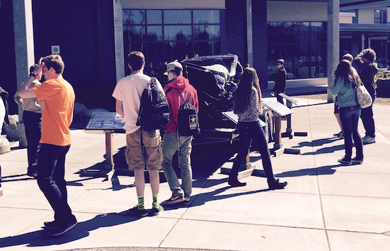 car display at TMHS